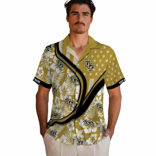 personalized-ucf-knights-floral-wave-gold-white-hawaiian-shirt-fashion-forward personalized ucf knights floral wave gold white hawaiian shirt fashion forward