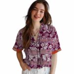 personalized-virginia-tech-hokies-tribal-stripes-maroon-white-hawaiian-shirt-best-selling
