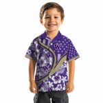 personalized-washington-huskies-floral-wave-purple-white-hawaiian-shirt-best-selling