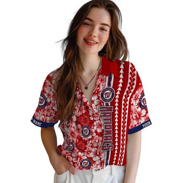 personalized-washington-nationals-hibiscus-arrows-red-white-hawaiian-shirt-latest-model personalized washington nationals hibiscus arrows red white hawaiian shirt latest model