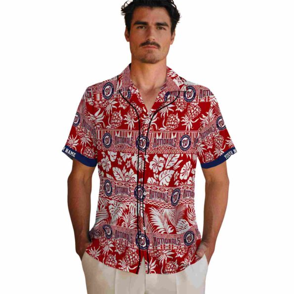 personalized-washington-nationals-tribal-stripes-red-white-hawaiian-shirt-fashion-forward personalized washington nationals tribal stripes red white hawaiian shirt fashion forward