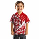 personalized-wisconsin-badgers-floral-wave-red-white-hawaiian-shirt-best-selling