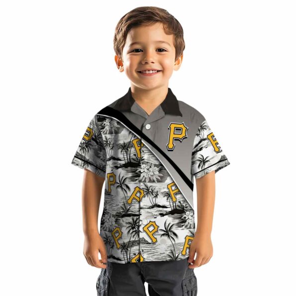 pittsburgh-pirates-sunset-palms-black-white-hawaiian-shirt-top-rated pittsburgh pirates sunset palms black white hawaiian shirt top rated