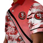 san-francisco-49ers-sunset-palms-red-white-hawaiian-shirt-best-selling