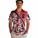 south-carolina-gamecocks-sunset-palms-garnet-white-hawaiian-shirt-best-selling