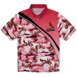 St. Louis Cardinals Hawaiian Shirt - Sunset Palms Red White 1 st-louis-cardinals-sunset-palms-red-white-hawaiian-shirt-best-selling