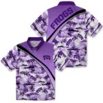 tcu-horned-frogs-sunset-palms-purple-white-hawaiian-shirt-best-selling