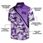 tcu-horned-frogs-sunset-palms-purple-white-hawaiian-shirt-best-selling