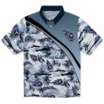 Tennessee Titans Hawaiian Shirt - Sunset Palms Navy White 1 tennessee-titans-sunset-palms-navy-white-hawaiian-shirt-best-selling