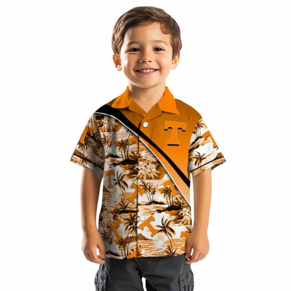 tennessee-volunteers-sunset-palms-orange-white-hawaiian-shirt-top-rated tennessee volunteers sunset palms orange white hawaiian shirt top rated