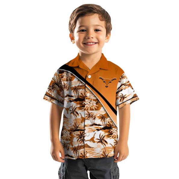 texas-longhorns-sunset-palms-orange-white-hawaiian-shirt-top-rated texas longhorns sunset palms orange white hawaiian shirt top rated