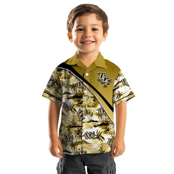 ucf-knights-sunset-palms-gold-white-hawaiian-shirt-top-rated ucf knights sunset palms gold white hawaiian shirt top rated