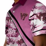 virginia-tech-hokies-sunset-palms-maroon-white-hawaiian-shirt-best-selling