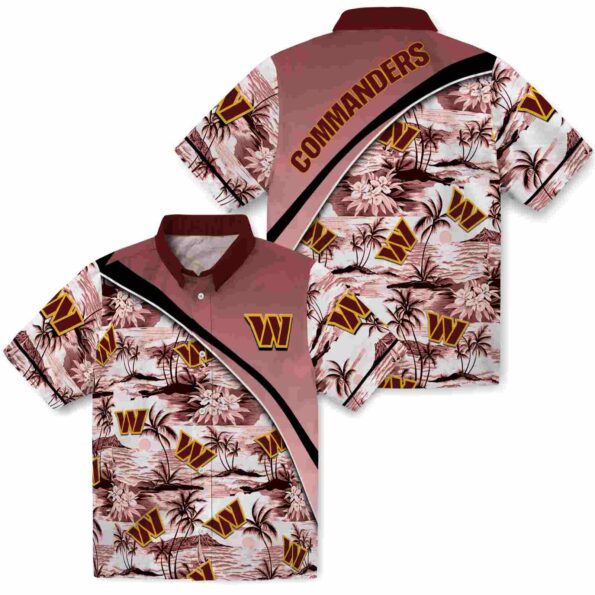 washington-commanders-sunset-palms-burgundy-white-hawaiian-shirt-high-quality washington commanders sunset palms burgundy white hawaiian shirt high quality