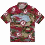 Alabama Crimson Tide Hawaiian Shirt - Palm Horizon Crimson 1 alabama-crimson-tide-palm-horizon-crimson-hawaiian-shirt-best-selling