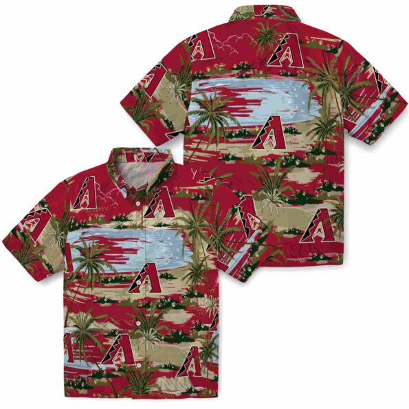 arizona-diamondbacks-palm-horizon-red-hawaiian-shirt-high-quality arizona diamondbacks palm horizon red hawaiian shirt high quality