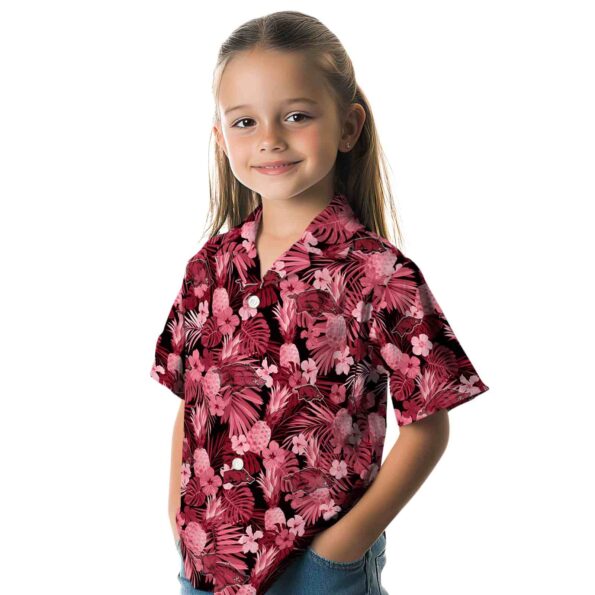 arkansas-razorbacks-floral-pineapple-red-hawaiian-shirt-premium-grade arkansas razorbacks floral pineapple red hawaiian shirt premium grade
