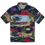 Atlanta Braves Hawaiian Shirt - Palm Horizon Navy 1 atlanta-braves-palm-horizon-navy-hawaiian-shirt-best-selling