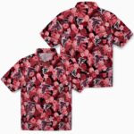 atlanta-falcons-floral-pineapple-red-hawaiian-shirt-best-selling