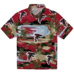 Atlanta Falcons Hawaiian Shirt - Palm Horizon Red 1 atlanta-falcons-palm-horizon-red-hawaiian-shirt-best-selling