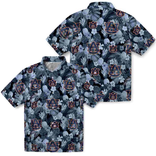 auburn-tigers-floral-pineapple-navy-blue-hawaiian-shirt-high-quality auburn tigers floral pineapple navy blue hawaiian shirt high quality