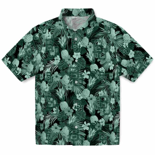 baylor-bears-floral-pineapple-green-hawaiian-shirt-best-selling baylor bears floral pineapple green hawaiian shirt best selling