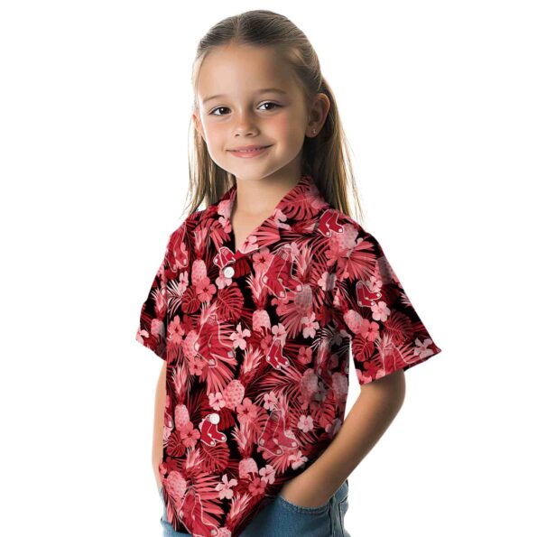 boston-red-sox-floral-pineapple-red-hawaiian-shirt-premium-grade boston red sox floral pineapple red hawaiian shirt premium grade