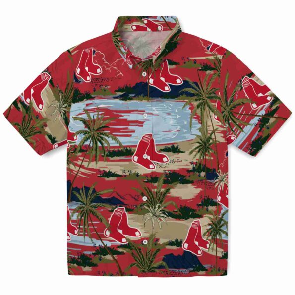 boston-red-sox-palm-horizon-red-hawaiian-shirt-best-selling boston red sox palm horizon red hawaiian shirt best selling