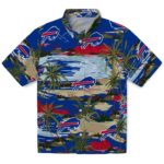 Buffalo Bills Hawaiian Shirt - Palm Horizon Blue 1 buffalo-bills-palm-horizon-blue-hawaiian-shirt-best-selling
