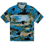 Carolina Panthers Hawaiian Shirt - Palm Horizon Blue 1 carolina-panthers-palm-horizon-blue-hawaiian-shirt-best-selling