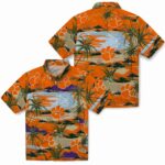 clemson-tigers-palm-horizon-orange-hawaiian-shirt-best-selling