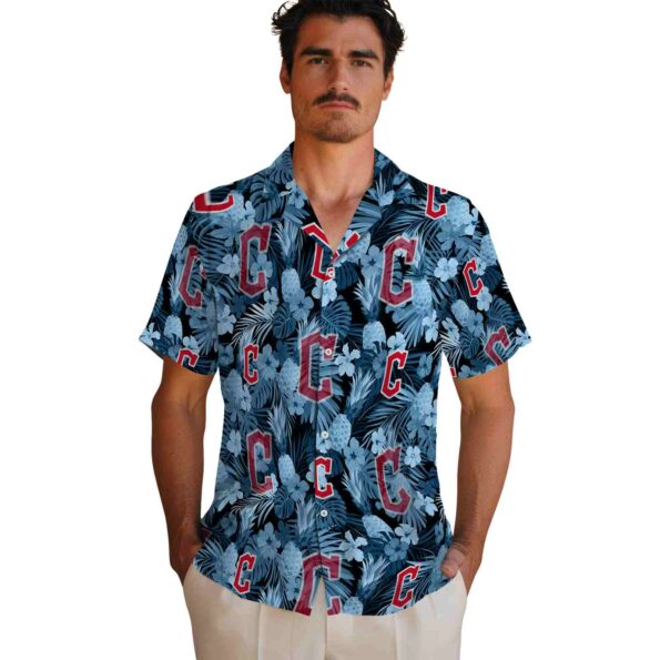 cleveland-guardians-floral-pineapple-navy-blue-hawaiian-shirt-fashion-forward cleveland guardians floral pineapple navy blue hawaiian shirt fashion forward