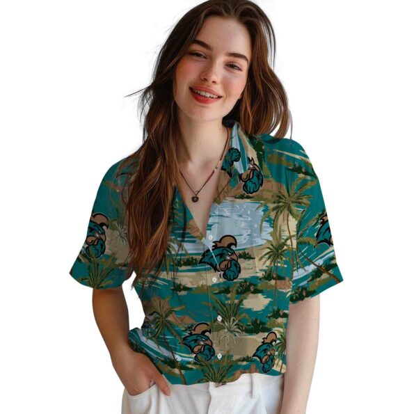 coastal-carolina-chanticleers-palm-horizon-green-hawaiian-shirt-latest-model coastal carolina chanticleers palm horizon green hawaiian shirt latest model