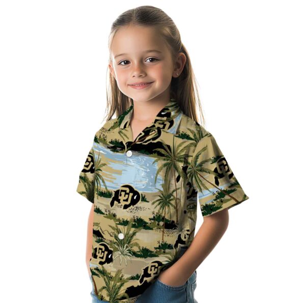 colorado-buffaloes-palm-horizon-gold-hawaiian-shirt-premium-grade colorado buffaloes palm horizon gold hawaiian shirt premium grade