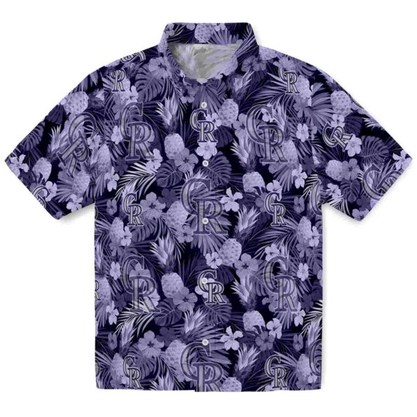 colorado-rockies-floral-pineapple-blue-hawaiian-shirt-best-selling colorado rockies floral pineapple blue hawaiian shirt best selling