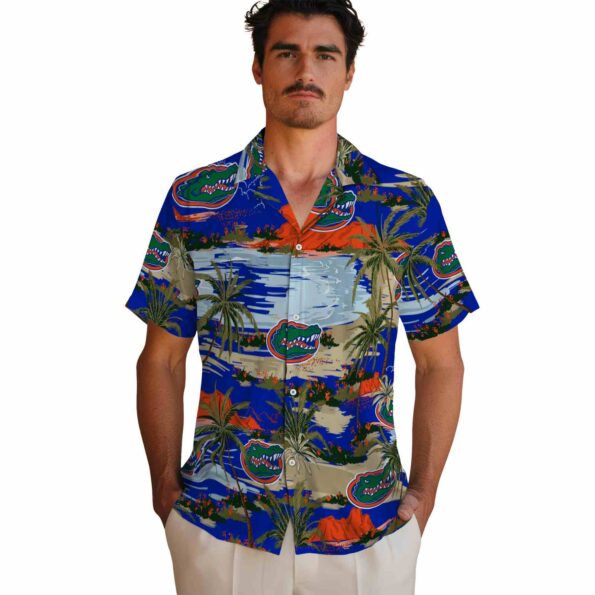 florida-gators-palm-horizon-blue-hawaiian-shirt-fashion-forward florida gators palm horizon blue hawaiian shirt fashion forward
