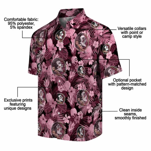 florida-state-seminoles-floral-pineapple-garnet-hawaiian-shirt-new-arrival florida state seminoles floral pineapple garnet hawaiian shirt new arrival