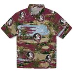Florida State Seminoles Hawaiian Shirt - Palm Horizon Garnet 1 florida-state-seminoles-palm-horizon-garnet-hawaiian-shirt-best-selling