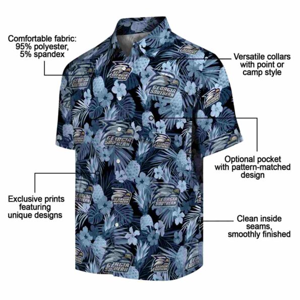 georgia-southern-eagles-floral-pineapple-blue-hawaiian-shirt-new-arrival georgia southern eagles floral pineapple blue hawaiian shirt new arrival
