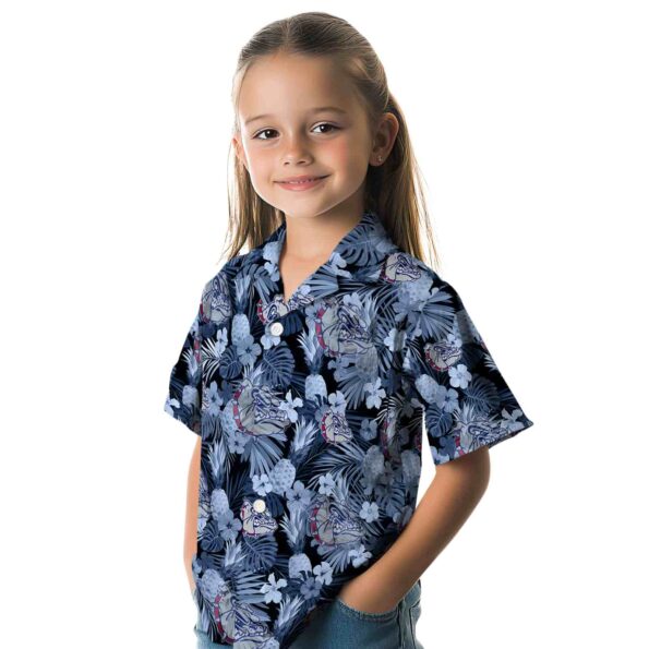 gonzaga-bulldogs-floral-pineapple-blue-hawaiian-shirt-premium-grade gonzaga bulldogs floral pineapple blue hawaiian shirt premium grade