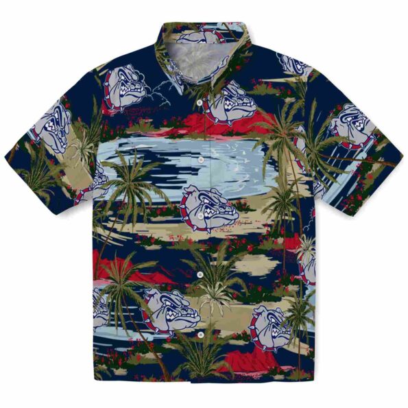 gonzaga-bulldogs-palm-horizon-blue-hawaiian-shirt-best-selling gonzaga bulldogs palm horizon blue hawaiian shirt best selling
