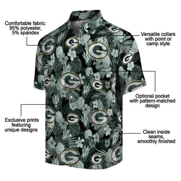 green-bay-packers-floral-pineapple-green-hawaiian-shirt-new-arrival green bay packers floral pineapple green hawaiian shirt new arrival