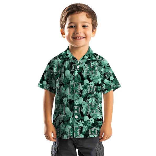 hawaii-rainbow-warriors-floral-pineapple-green-hawaiian-shirt-top-rated hawaii rainbow warriors floral pineapple green hawaiian shirt top rated