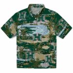 Hawaii Rainbow Warriors Hawaiian Shirt - Palm Horizon Green 1 hawaii-rainbow-warriors-palm-horizon-green-hawaiian-shirt-best-selling