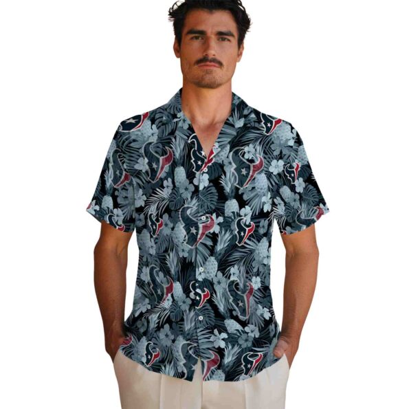 houston-texans-floral-pineapple-blue-hawaiian-shirt-fashion-forward houston texans floral pineapple blue hawaiian shirt fashion forward