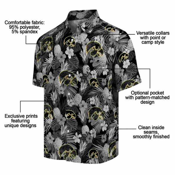 iowa-hawkeyes-floral-pineapple-black-hawaiian-shirt-new-arrival iowa hawkeyes floral pineapple black hawaiian shirt new arrival