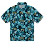 Jacksonville Jaguars Hawaiian Shirt - Floral Pineapple Teal 1 jacksonville-jaguars-floral-pineapple-teal-hawaiian-shirt-best-selling