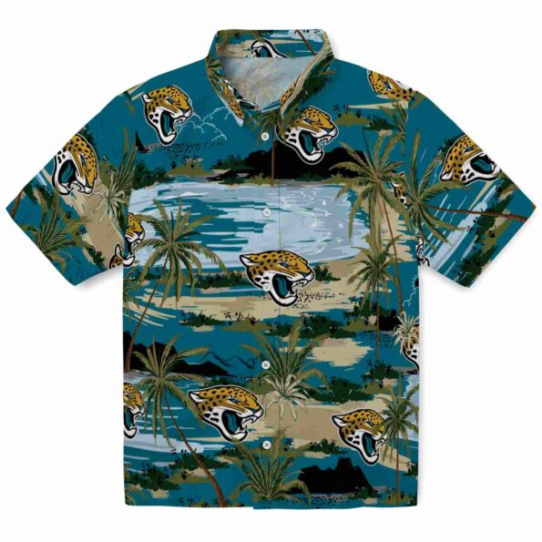 jacksonville-jaguars-palm-horizon-teal-hawaiian-shirt-best-selling jacksonville jaguars palm horizon teal hawaiian shirt best selling