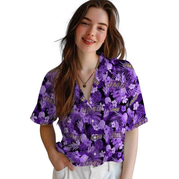 james-madison-dukes-floral-pineapple-purple-hawaiian-shirt-latest-model james madison dukes floral pineapple purple hawaiian shirt latest model
