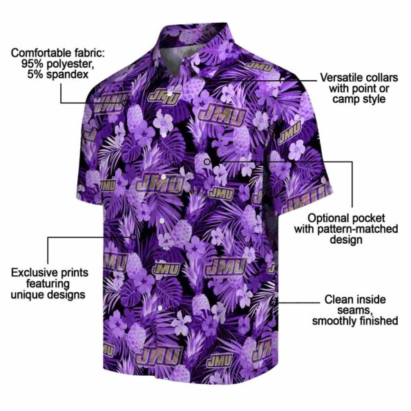 james-madison-dukes-floral-pineapple-purple-hawaiian-shirt-new-arrival james madison dukes floral pineapple purple hawaiian shirt new arrival